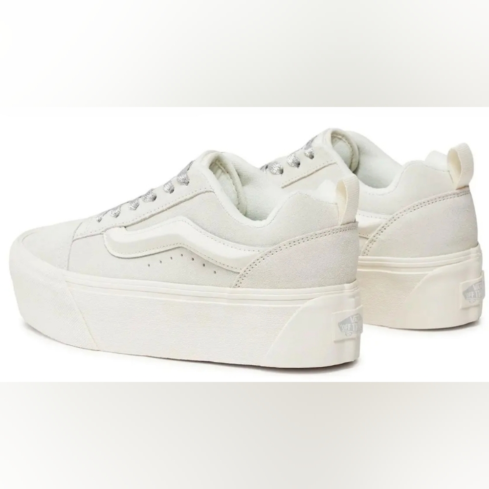 Vans Wmns Knu Stack 'Gray' Sneakers Size M 6 W 7.5 NWT MSRP $94.99 - Picture 2 of 9
